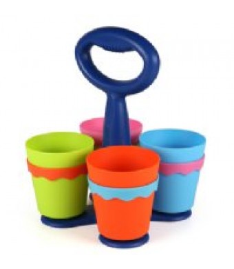 Scissor Caddy - 4 Removable Cups With Anti-Microbial Protection