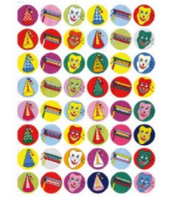 Purim Stickers 480/pk