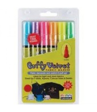 Puffy Velvet Markers-Bright