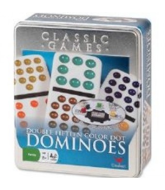 Double 15 Dominoes In Tin 