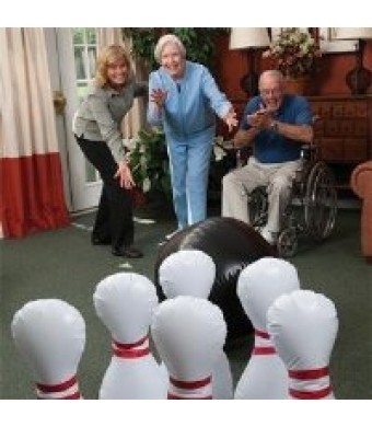 Jumbo Inflatable Bowling Set
