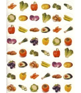 Mini Veg Stickers, 480/Pk