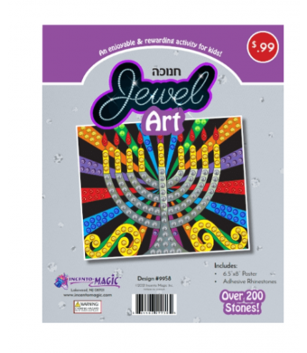 Chanukah Jewel Art