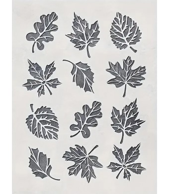 Autumn Leaves Stencil Set