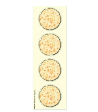 Large Matzah Circle Stickers