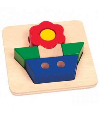 Chunky Puzzle Flower