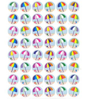 Beach Umbrella Sticker 
