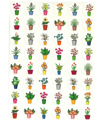 Potted Plant Sticker