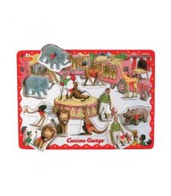 Curious George Peg Puzzle