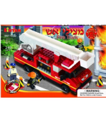 Binyan Blocks Fire Truck