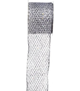 MESH SILVER RIBBON 