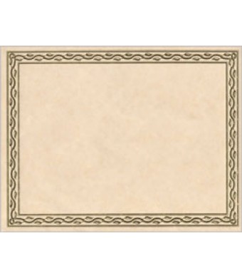 Gold Foil Border Paper