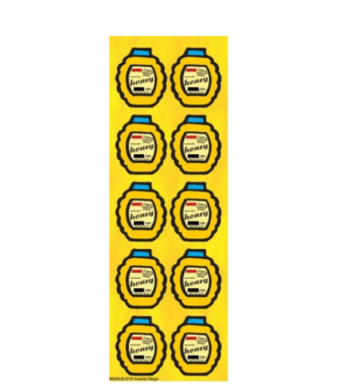Honey Jar Die-cut Stickers