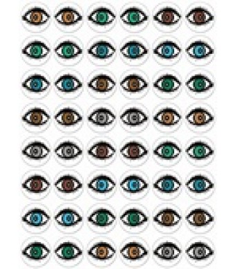 Colored Eyes Stickers