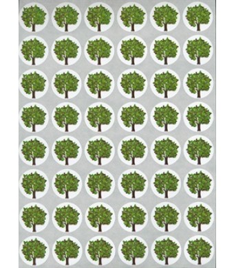 Tree Stickers 10 Sheets – Nature Theme Stickers for Classroom Rewards, Crafts & Kids Activities