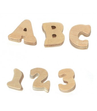 Wood Alphabet 