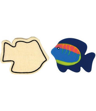 Large Wood Fish