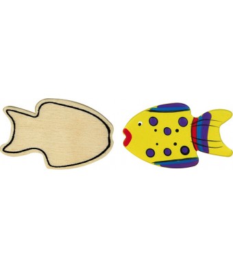 Small Wood Fish