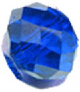 Crystal Rondelle Beads- Blue