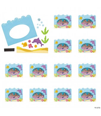Foam Under the Sea Picture Frame Magnet Craft Kit