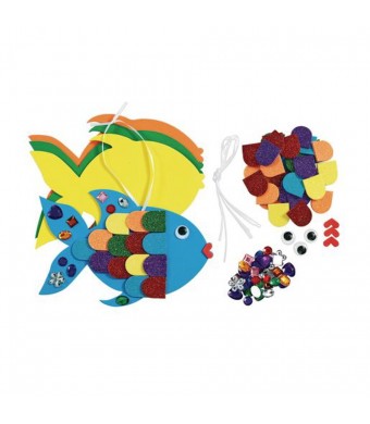 Colorations®️ Fancy Fish, Kit for12