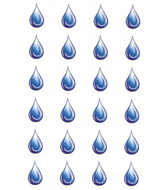 Raindrop Stickers