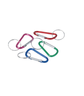 Rock Climber Keychains, 12/Pk – Assorted Color Clips for Party Favors, Backpacks & Everyday Use