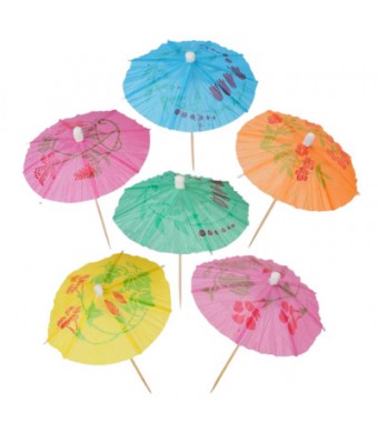 3.5″ Paper Umbrellas, 144/Pk – Mini Tropical Drink & Party Decor