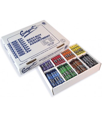 Sargent Bulk Crayons, 200/pk