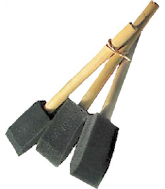 Foam Paintbrush – 1", 48/pk