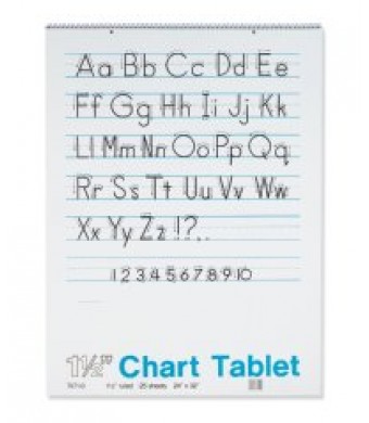 Chart Tablets 1-1/2" Ruled 24"x32" 