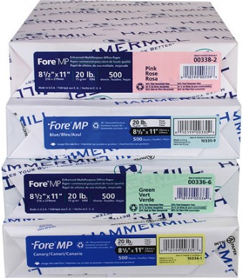 COLORED COPY PAPER 8.5" x 11" – ASSORTED BRIGHT PRINTER PAPER, 500 SHEETS PACK FOR CLASSROOM CRAFTS, OFFICE PRINTING & DIY PROJECTS