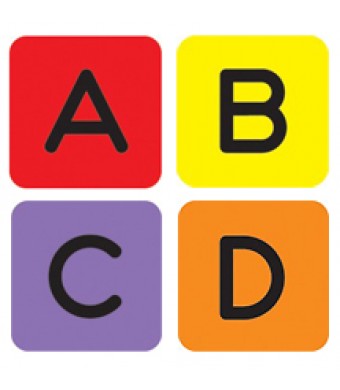 Theme Stickers – ABC, 120/pk