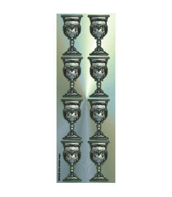 Silver Goblet Stickers