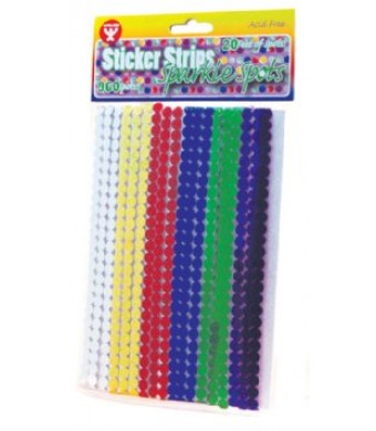 Sticker Strips – Sparkle Spots
