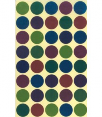Metallic Dot Stickers - 10 sheets