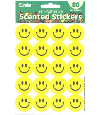 Scented Smile Stickers-Yellow