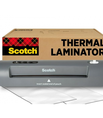 Scotch Thermal Laminator – Personal Laminating Machine for Classroom, Home & Office Use