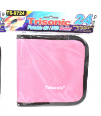 Trisonic 24 CD/DVD Storage Wallet