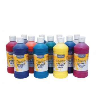 Washable Tempera Paint – 16 oz. - Choice of Colors