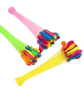 Self-Sealing Water Balloons 111-Pack | Multi-Colored