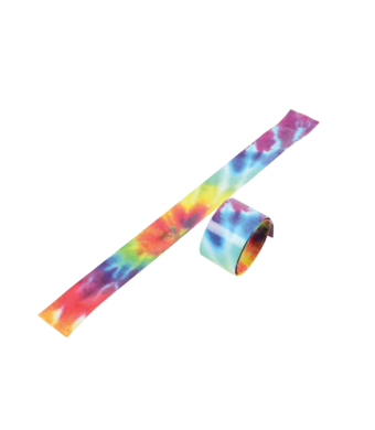 Colorful Slap Bracelets, 9", 6/Pk – Fun Snap Wristbands for Kids Parties, Crafts, Classrooms & Camp Activities