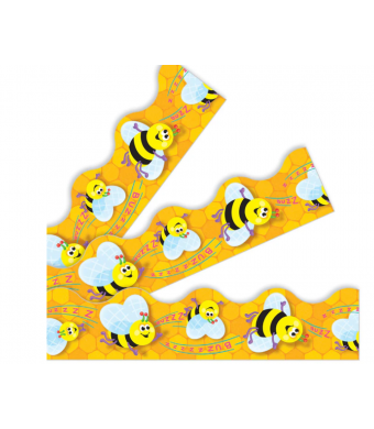 Borders- Busy Bees – Decorative Classroom and Craft Borders for Displays and Projects