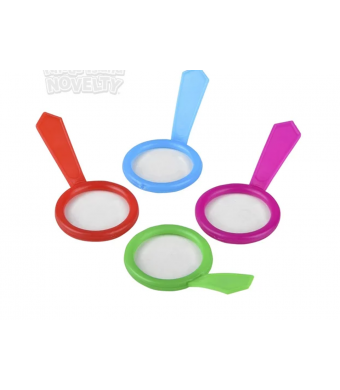 Plastic Magnifying Glasses, 144/Pk Assorted Colors – Kids’ Discovery & Craft Supplies