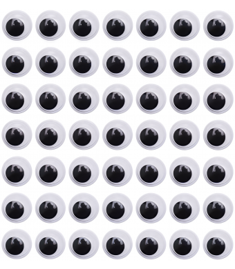 Wiggle Eyes, 10mm, 80/Pk – Black