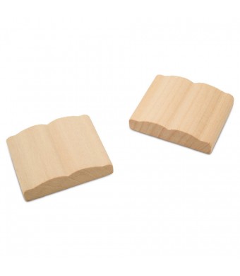 W8167 - Wood 3-D Open Book