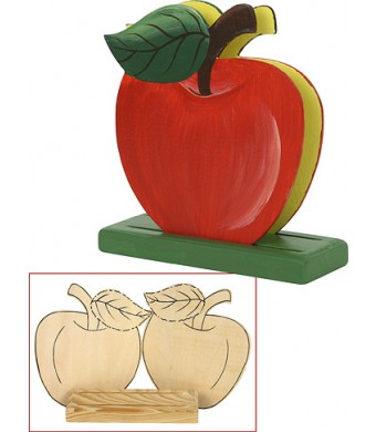 Apple Napkin Holder – Vintage Cast Iron Metal Décor