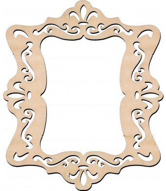 Laser Cut Frame Laced Edge