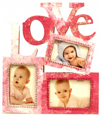 Love Wood Picture Frame