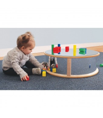 Round Infant Floor Mirro